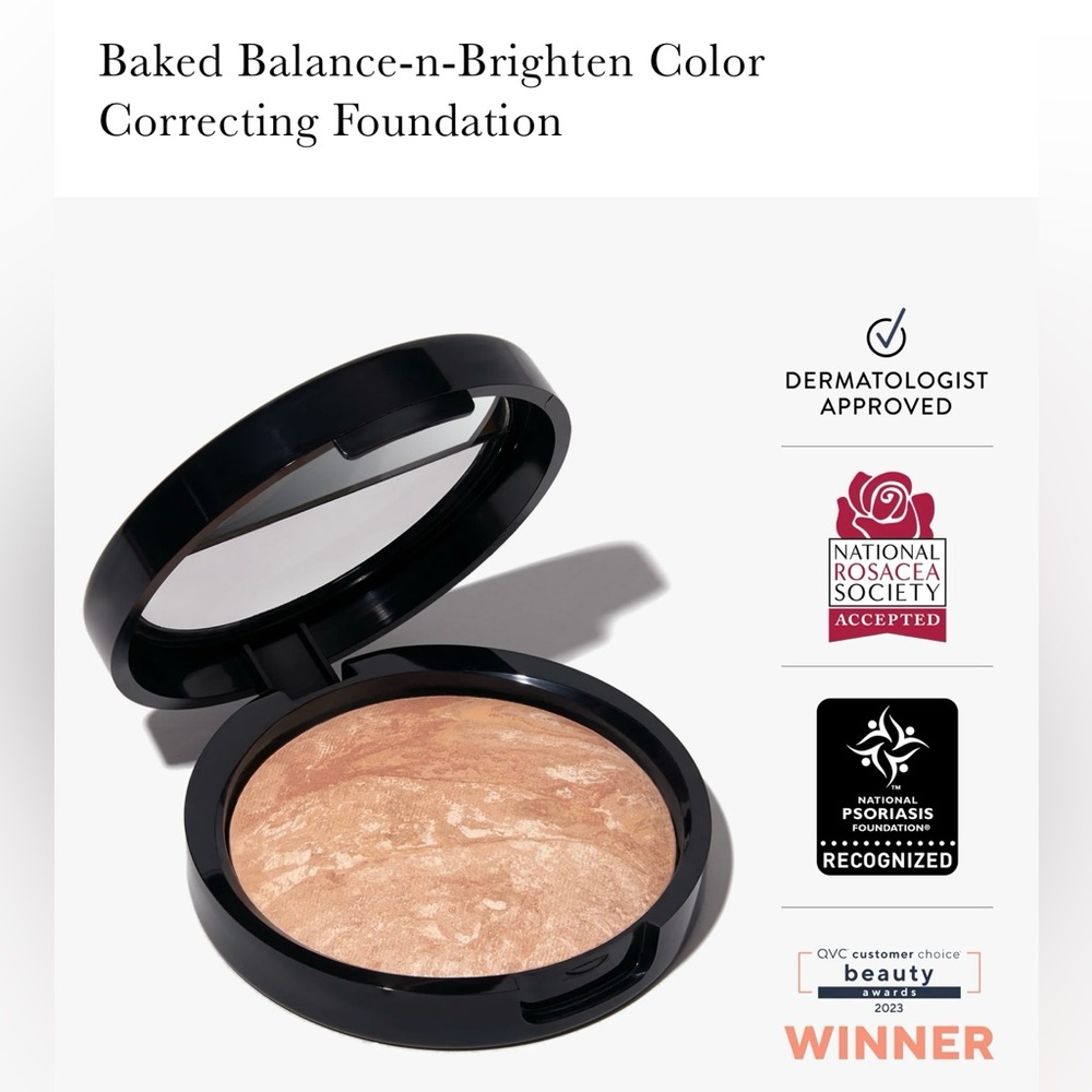 NIB-Laura Geller-Brighten Color Correcting Foundation in Color-Golden Medium